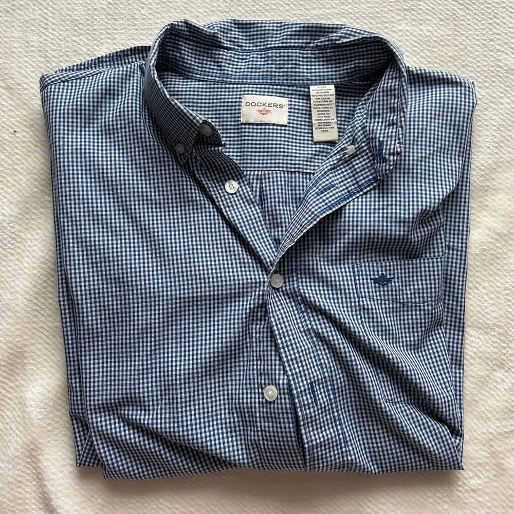 Men’s Dockers Long Sleeve Dress Shirt